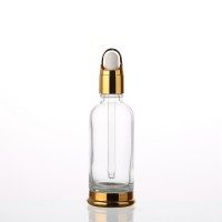 High quality fancy dropper glass essential oil bottle 20 ml 30 ml 50 ml with droppers