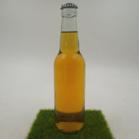 Empty  Wholesale Glass Beer Bottles 12 oz  Beer Glass Bottle 330 ml with Crown Cap